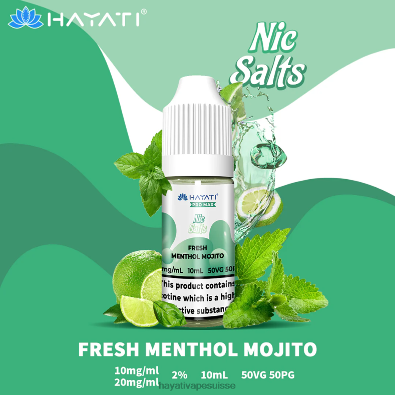 mojito mentholé frais