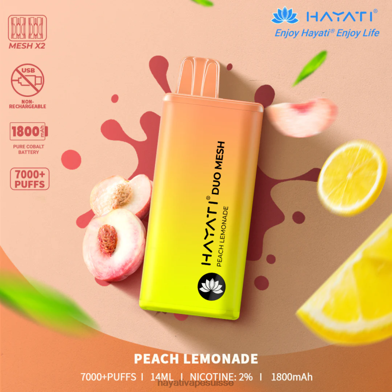limonade aux pêches