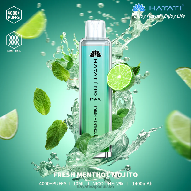 mojito mentholé frais