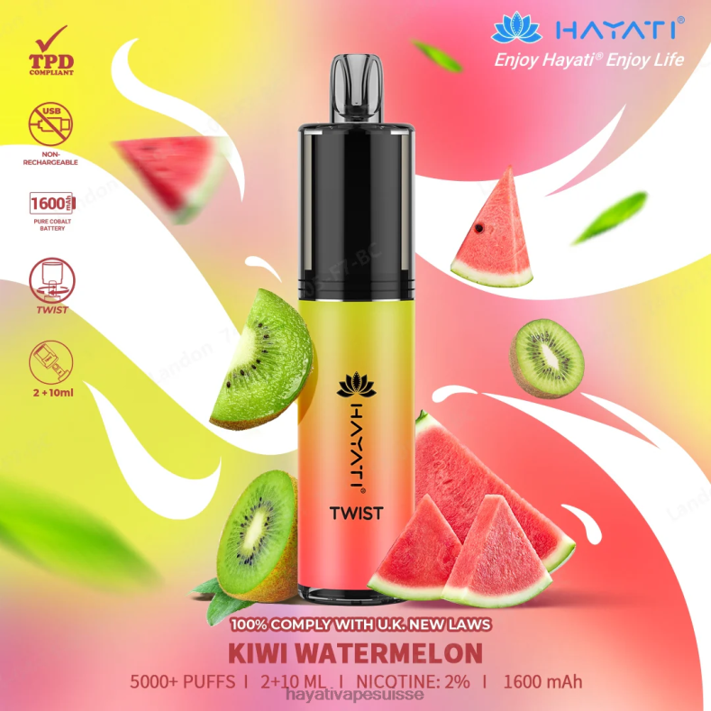 pastèque kiwi
