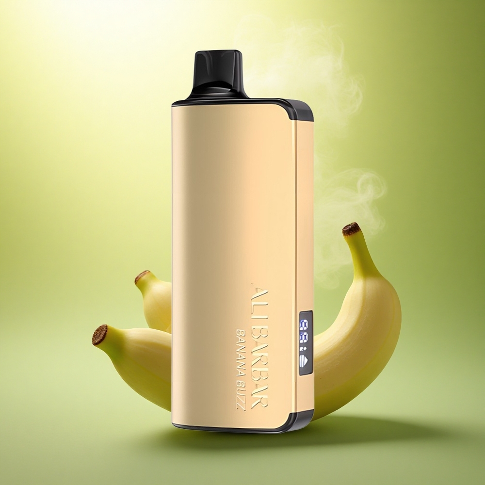 Alibarbar Ingot 9000 Puffs Banane Bourdonnement 2350mAh