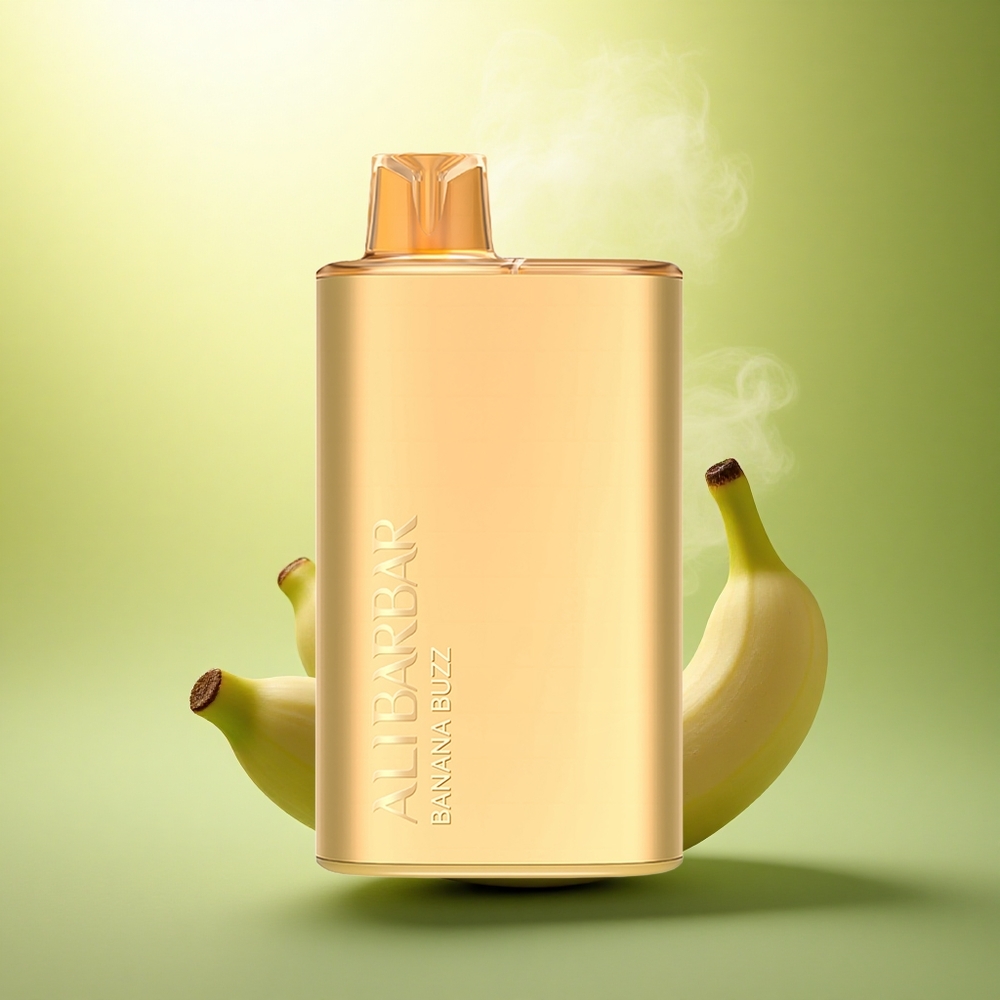 Alibarbar Rich 8000 Puffs Banane Bourdonnement 2000mAh