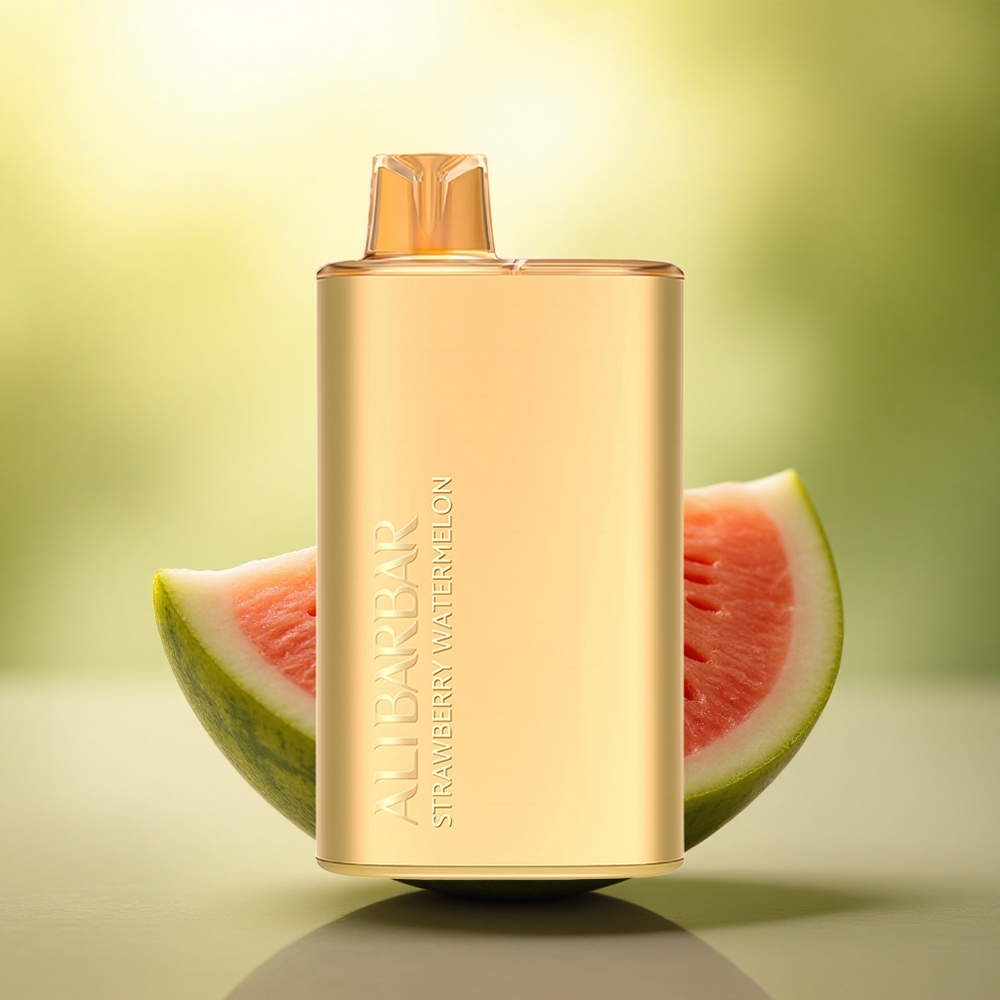Alibarbar Rich 8000 Puffs Fraise Pastèque 2000mAh 20ml