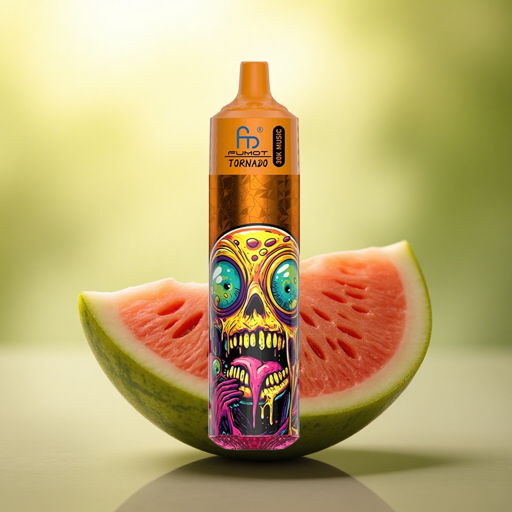 Fumot Randm Tornado 30000 Puffs Fraise Pastèque avec 30mL et nicotine 5%