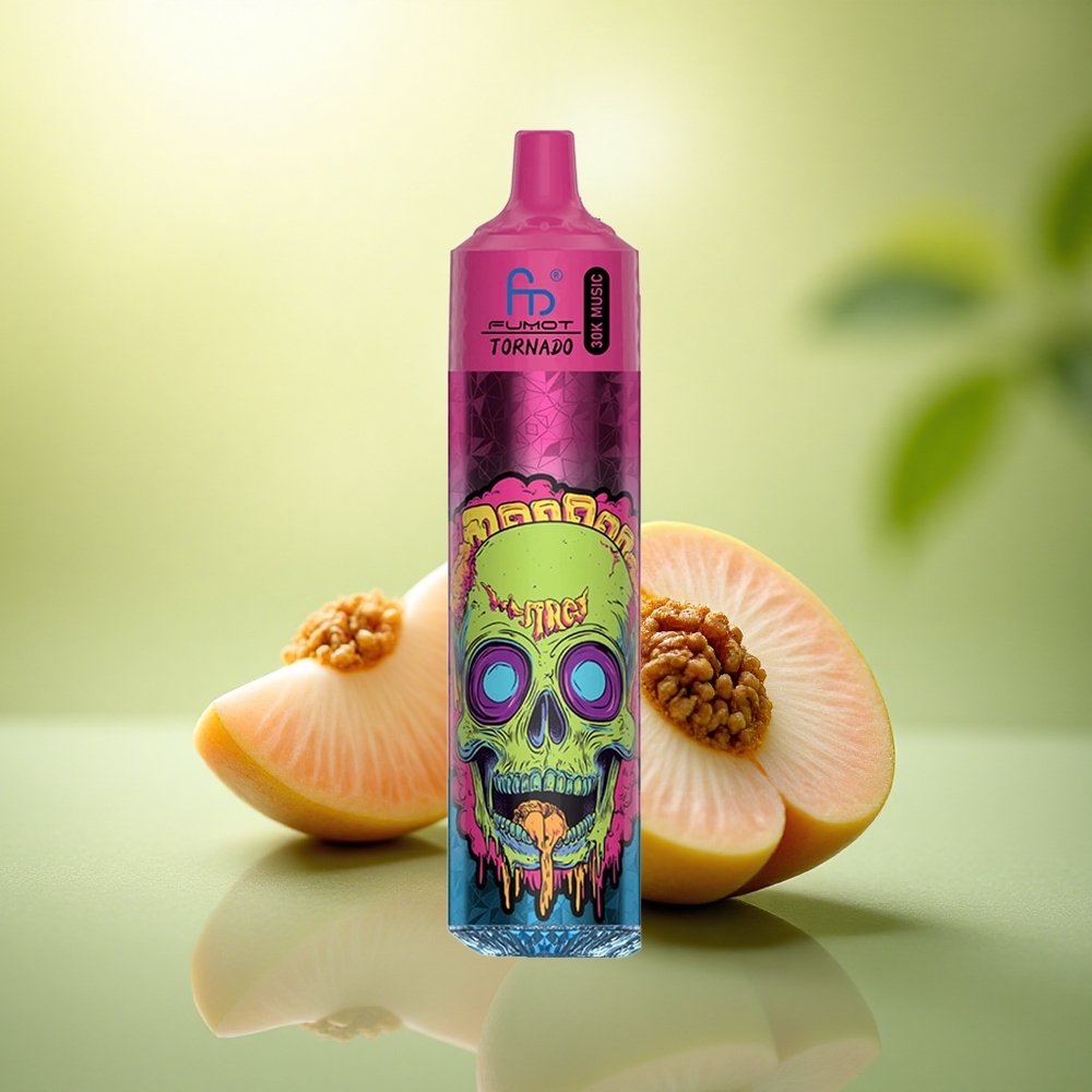 Fumot Randm Tornado 30000 Puffs Glace de Pêche 30mL 5% nicotine 600mAh