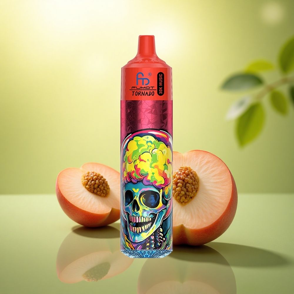 Fumot Randm Tornado 30000 Puffs Pêches Baies avec 30mL et 600mAh