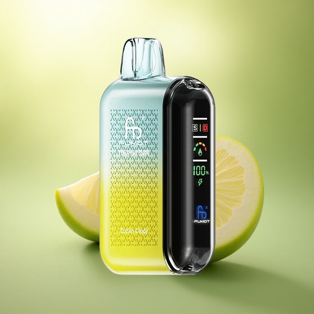 Fumot Tornado 20000 Puffs Barbe à Papa Double Mesh 850mAh
