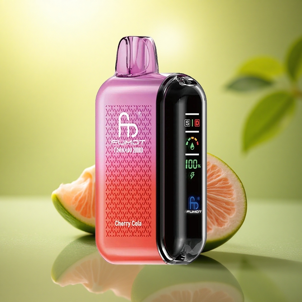 Fumot Tornado 20000 Puffs Cola Cerise Double Mesh 20ml 850mAh