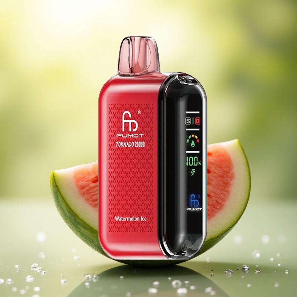 Fumot Tornado 20000 Puffs Glace à la Pastèque Dual Mesh 850mAh