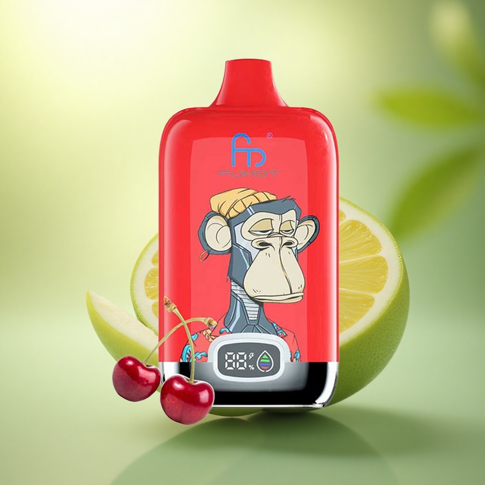 Fumot Tornado Digital Box 12000 Puffs Glace Populaire 20ml Mesh 550mAh