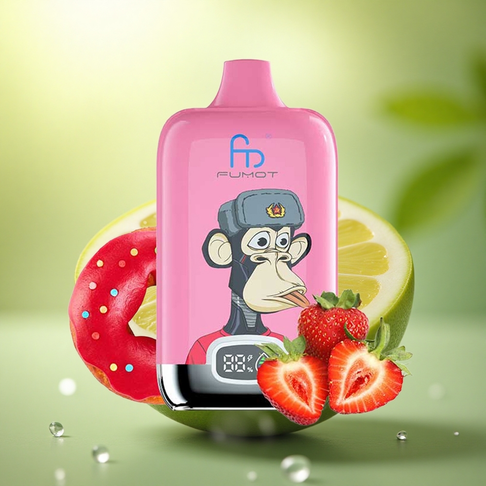 Fumot Tornado Digital Box 12000 Puffs Glace Rafraîchissante avec Batterie 550mAh