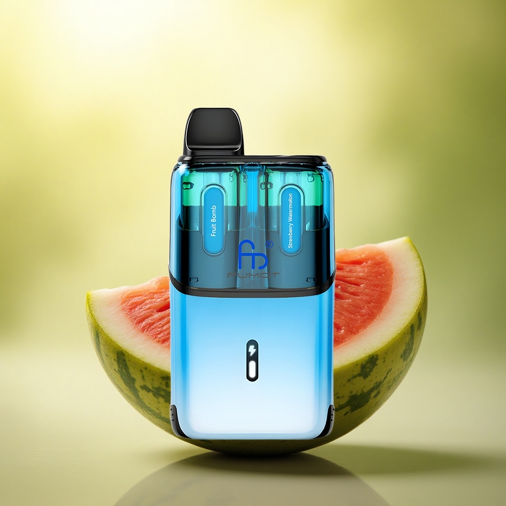 Fumot Ultra T32000 Puffs Bombe Fruitée - Fraise Pastèque avec 20mg de Nicotine et 800mAh