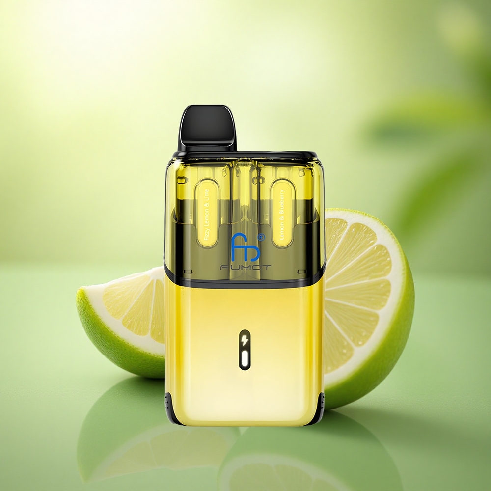 Fumot Ultra T32000 Puffs Citron Bleuet Pétillant - Batterie 800mAh & Nicotine 20mg
