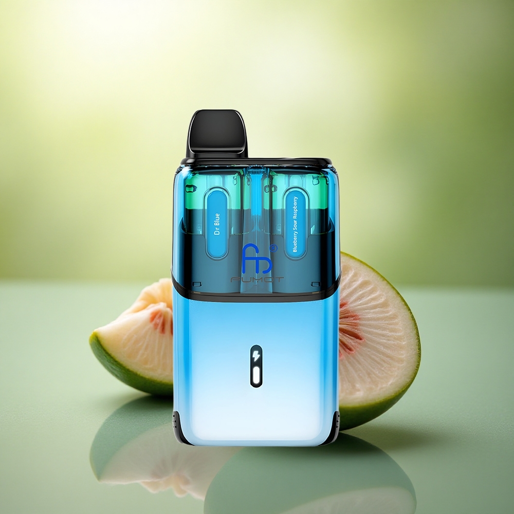 Fumot Ultra T32000 Puffs Dr Blue - Myrtille Acidulée Framboise avec 20mg de nicotine et 800mAh