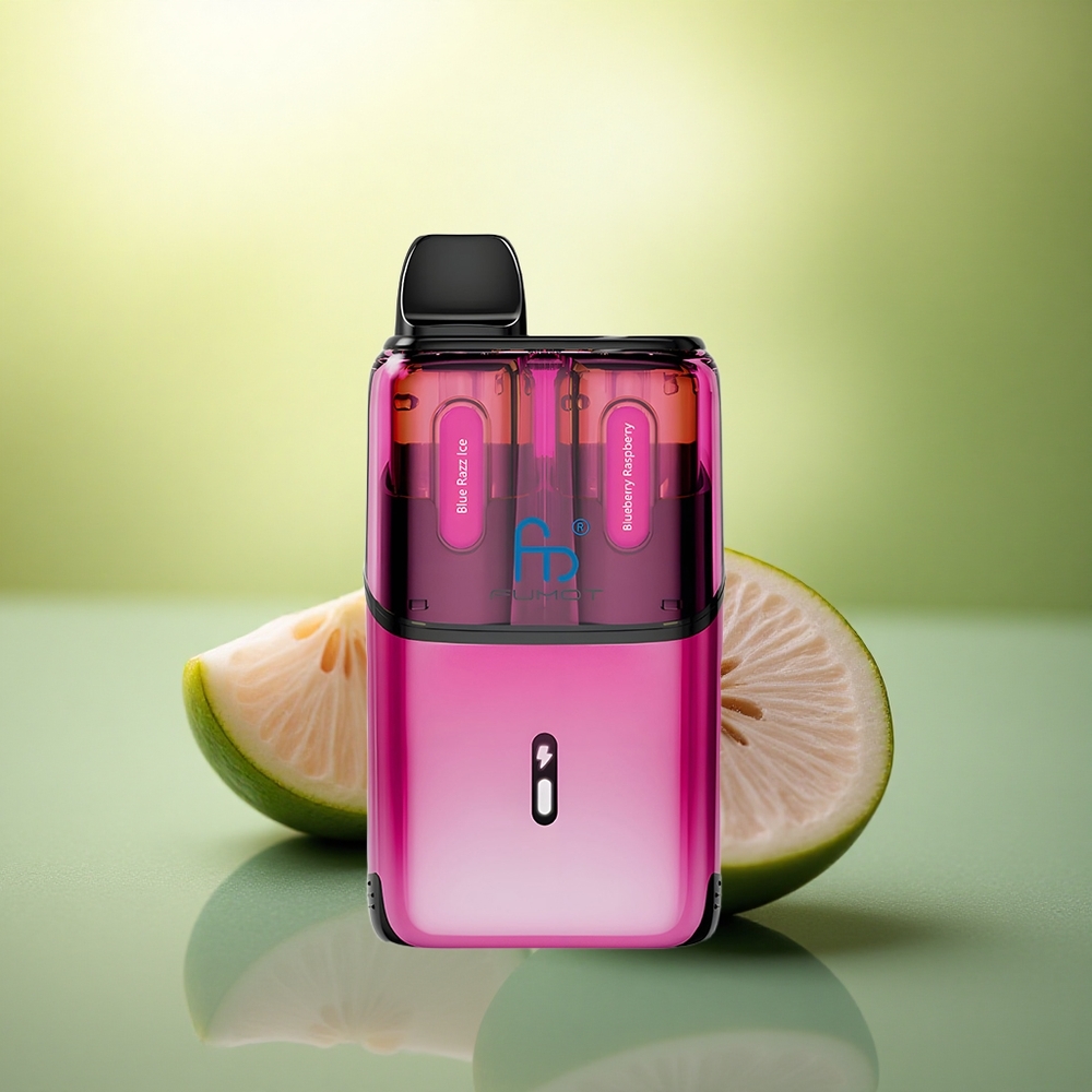 Fumot Ultra T32000 Puffs Glace Myrtille Framboise Bleue - 20mg Nicotine - 800mAh - Bobine Maille Avancée