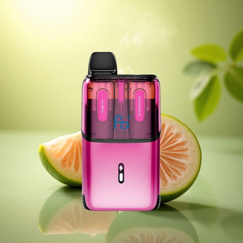 Fumot Ultra T32000 Puffs Glace à la Fraise - Glace au Raisin avec 20mg de Nicotine et 800mAh
