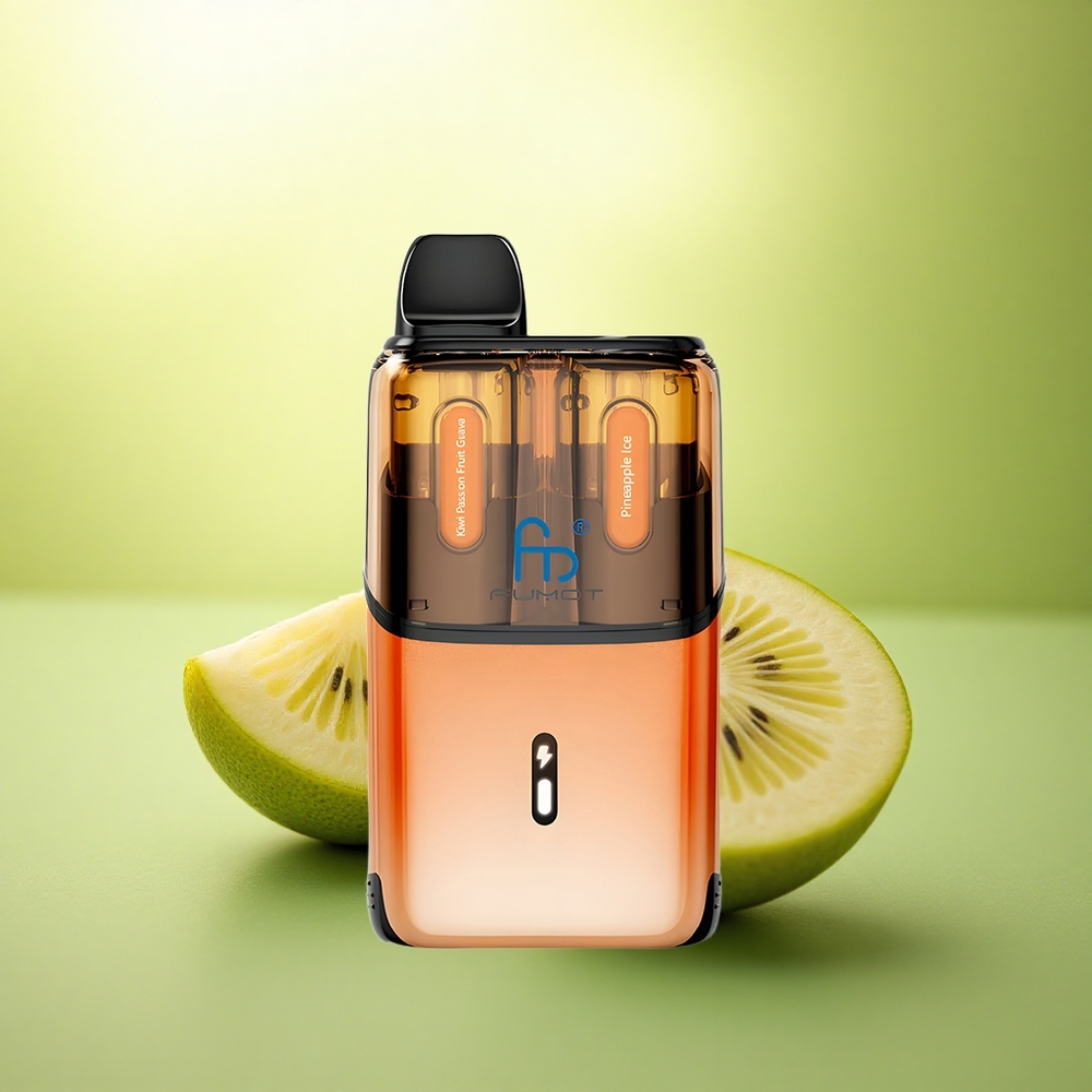 Fumot Ultra T32000 Puffs Kiwi Fruit de la Passion Goyave - Glace Ananas avec 20mg de Nicotine et 800mAh