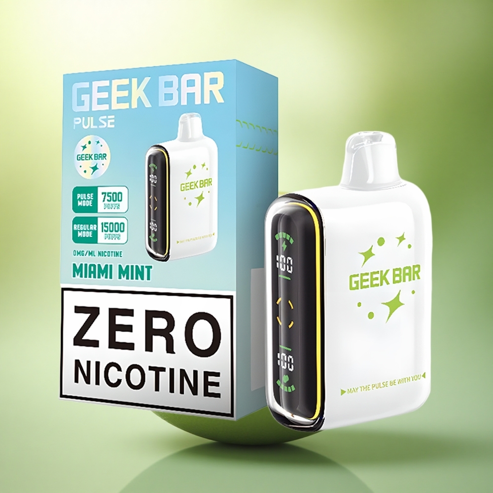 GEEK BAR Pulse 15000 Puffs Zéro Nicotine 16ML 650mAh