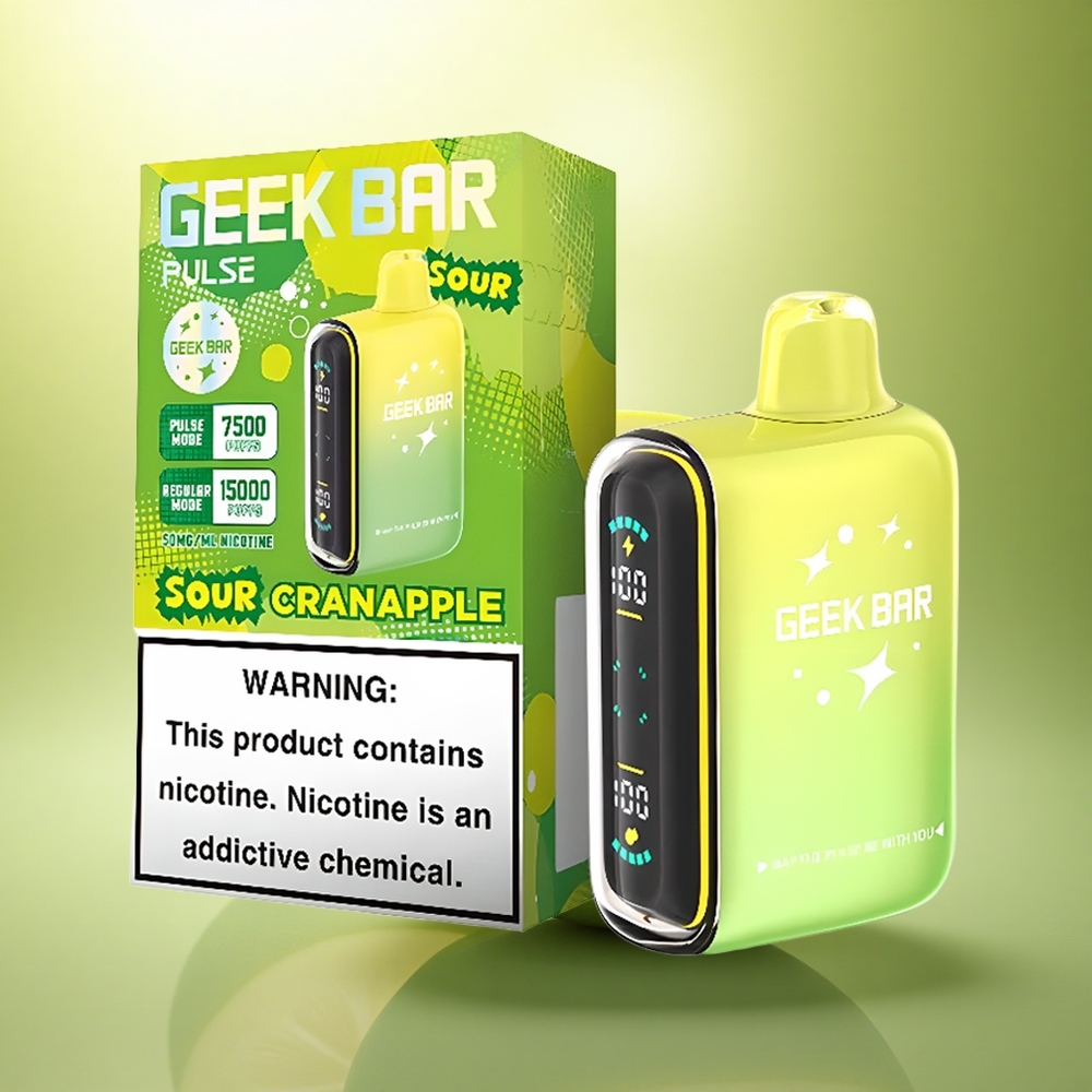 GEEK BAR Pulse 15000 Puffs Édition Acidulée avec 16ML et Nicotine 5%