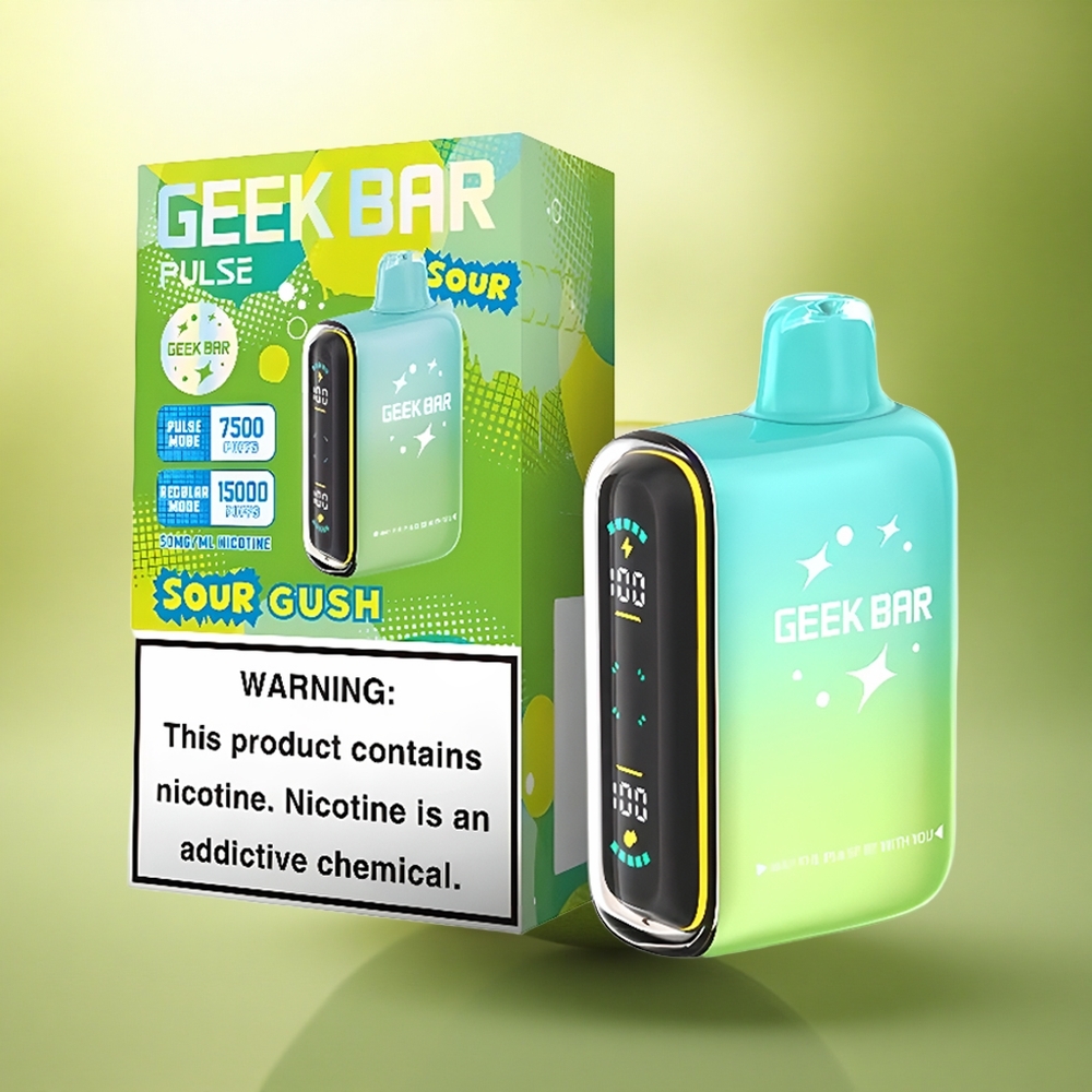GEEK BAR Pulse 15000 Puffs Édition Acidulée avec 16ML et Nicotine 5%