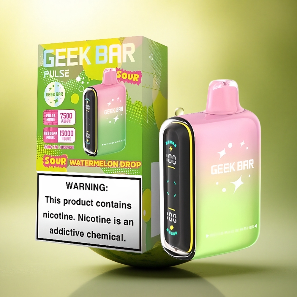 GEEK BAR Pulse 15000 Puffs Édition Acidulée avec 16ML et Nicotine 5%