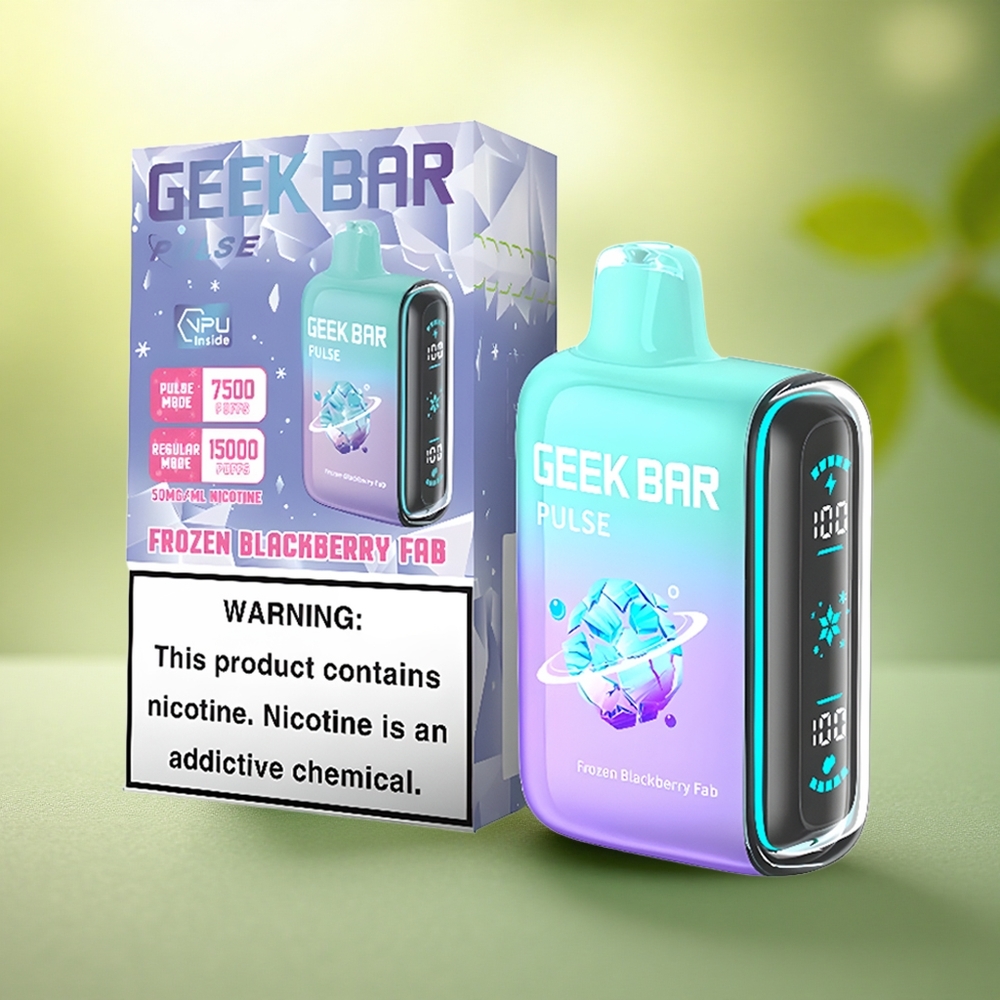 GEEK BAR Pulse 15000 Puffs Édition Glacée avec 16ML et 5% de nicotine