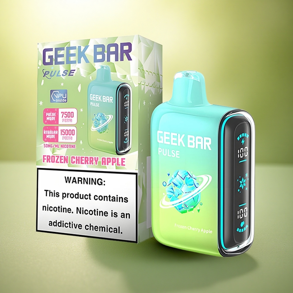 GEEK BAR Pulse 15000 Puffs Édition Glacée avec 16ML et 5% de nicotine