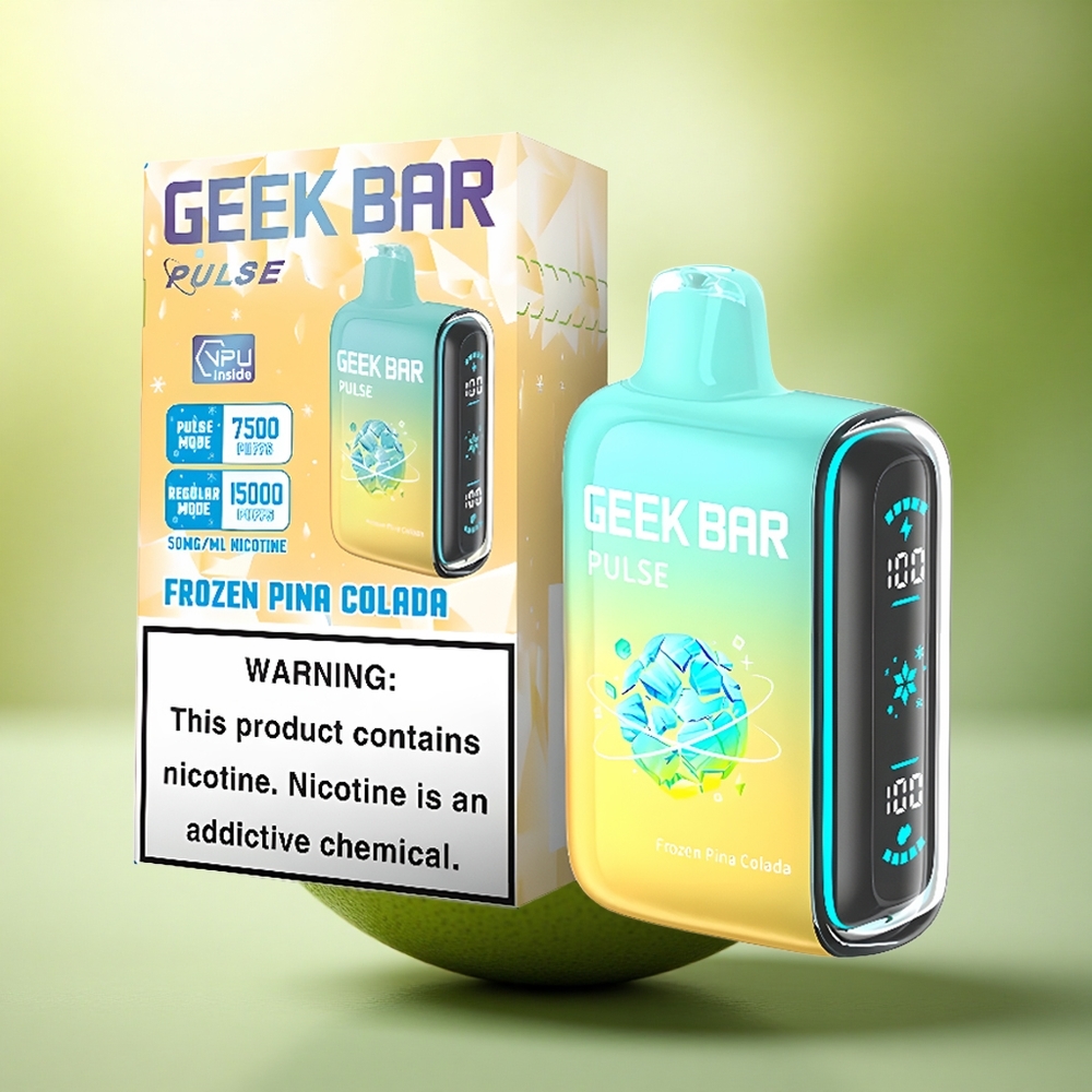 GEEK BAR Pulse 15000 Puffs Édition Glacée avec 16ML et 5% de nicotine