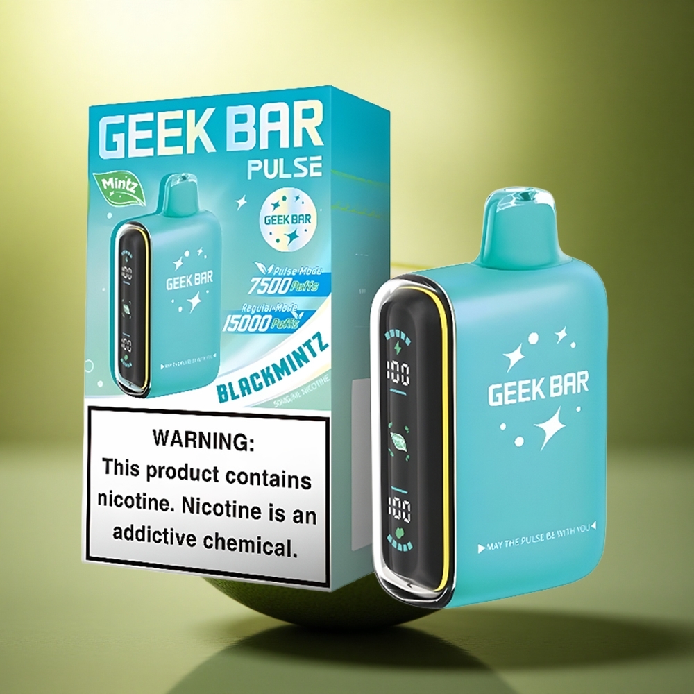 GEEK BAR Pulse 15000 Puffs Édition Mintz à 5% de nicotine avec 650 mAh