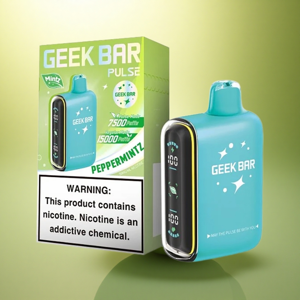 GEEK BAR Pulse 15000 Puffs Édition Mintz à 5% de nicotine avec 650 mAh