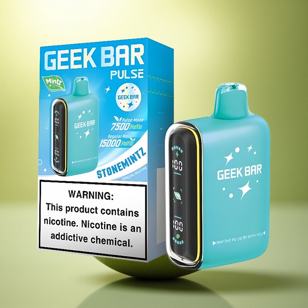 GEEK BAR Pulse 15000 Puffs Édition Mintz à 5% de nicotine avec 650 mAh