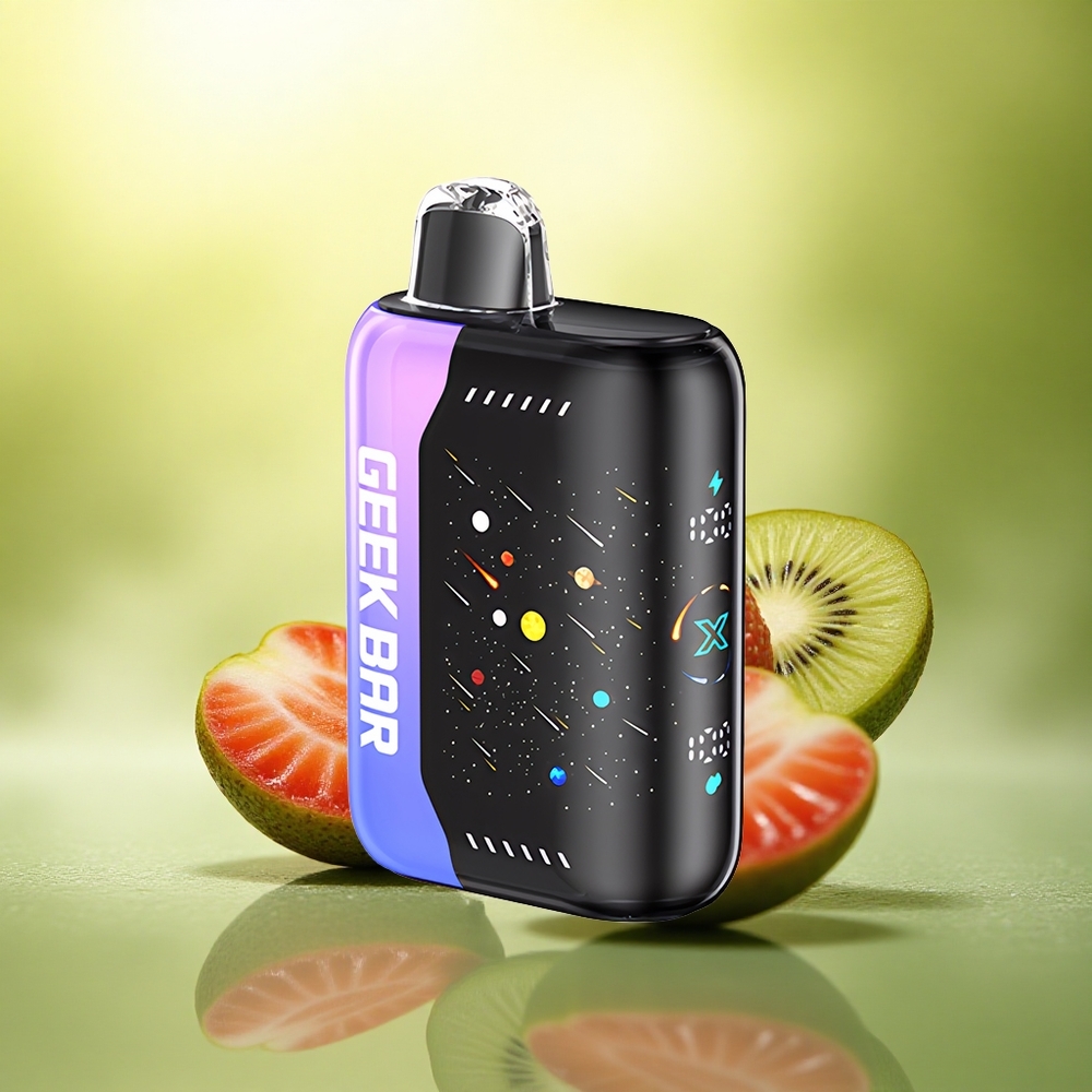 GEEK BAR Pulse X 42K Puffs Meteor Edition Fraise Kiwi Glacé avec 820mAh et 5% Nicotine