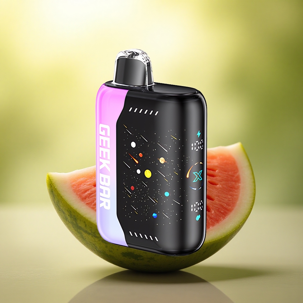 GEEK BAR Pulse X 42K Puffs Meteor Edition Fraise Pastèque Dual Mesh Coil 5% nicotine 820mAh