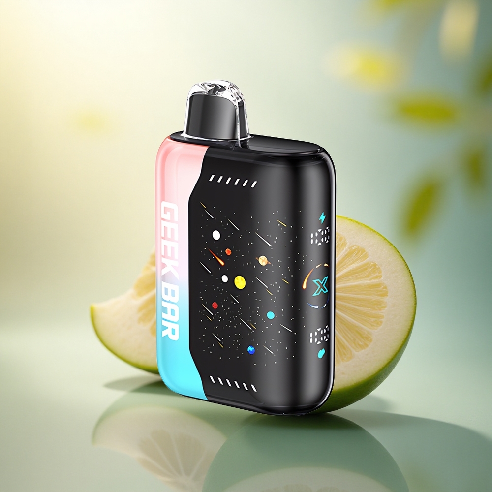 GEEK BAR Pulse X 42K Puffs Meteor Edition Rose & Bleu - 820mAh Chargement Rapide - Nicotine 5% - Double Mesh