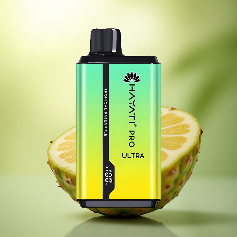 Hayati Pro Ultra 15000 Puffs Ananas Tropical Double 12ml