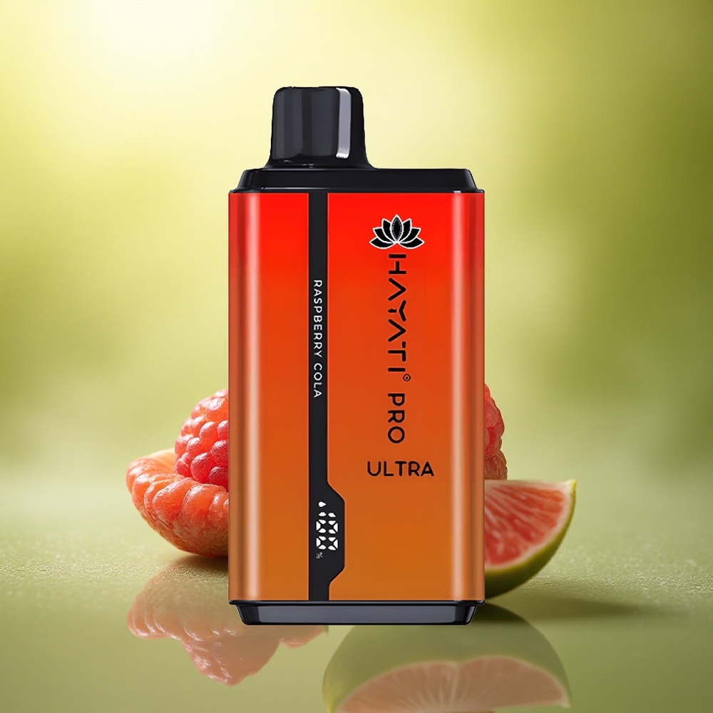 Hayati Pro Ultra 15000 Puffs Framboise Cola 850mAh 12ml